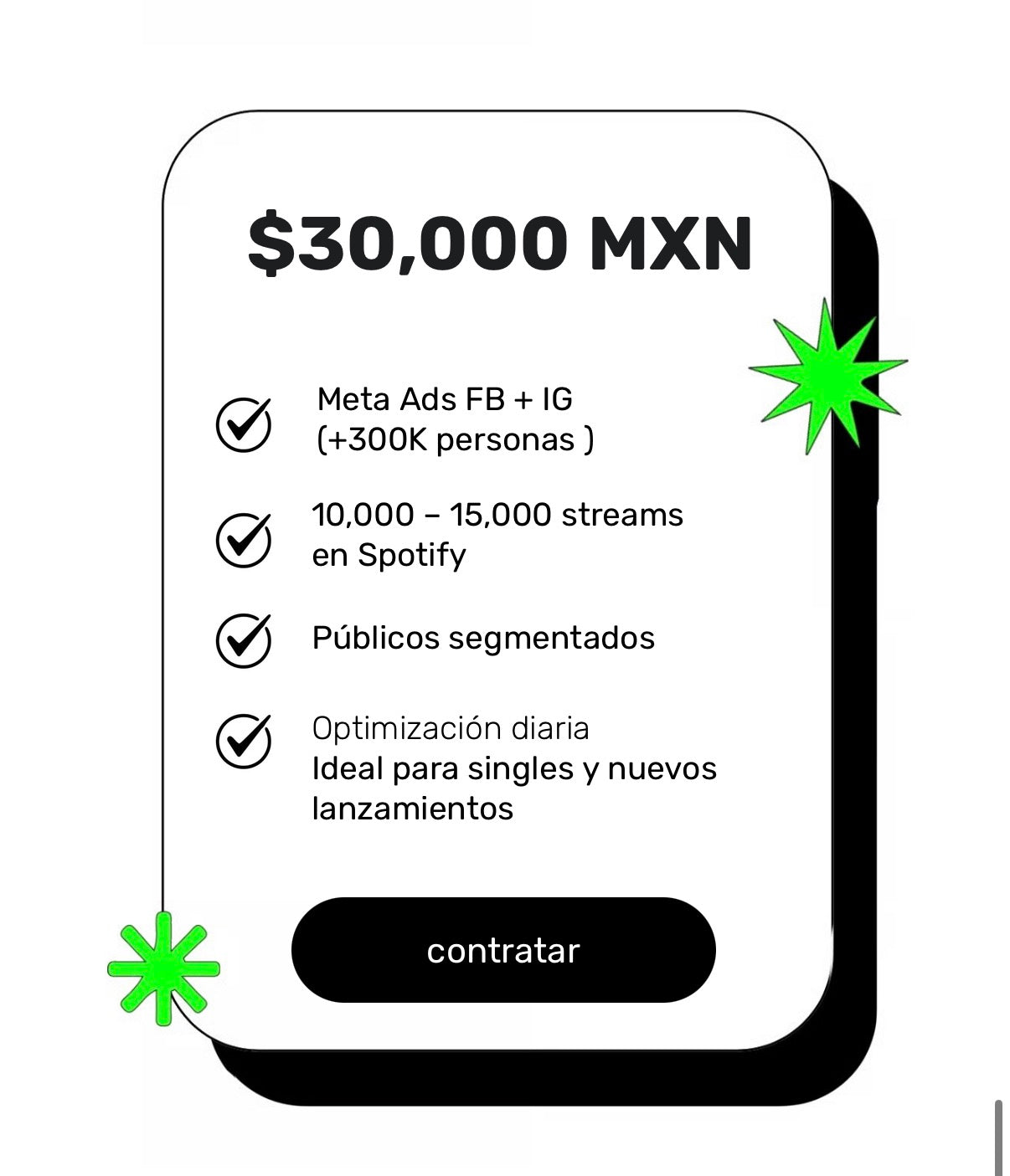 META ADS (FB + IG) + Spotify